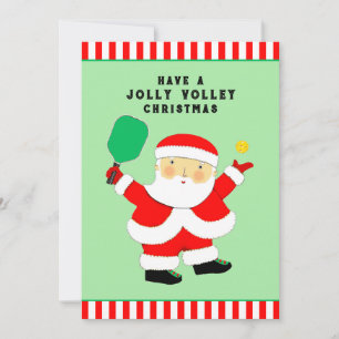 Creative Pickleball Christmas Holiday Cards