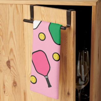 Creative Pickleball Decor Kitchen Towel