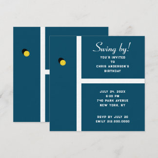 Creative Pickleball Party Invitation