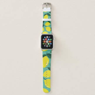 Creative pink-blue paint texture, abstract. apple watch band