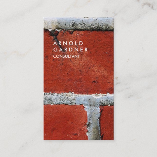 Creative Plain Green Botanic Trendy Consultant Business Card (Front)