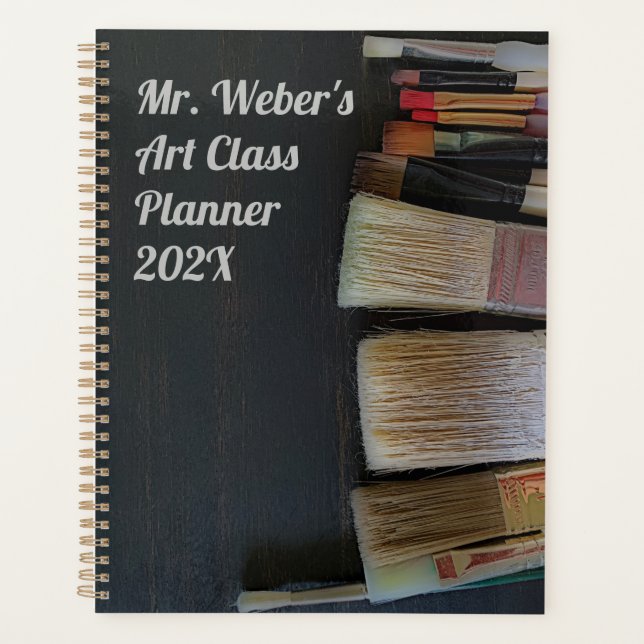 Creative Planner Paintbrush Border (Front)