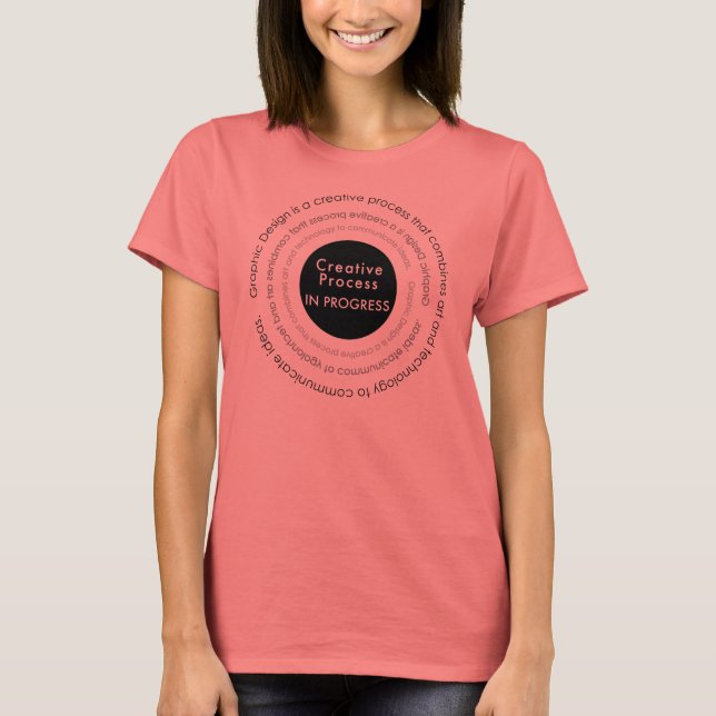 Creative Process in Progress Logo Tshirt (Front)