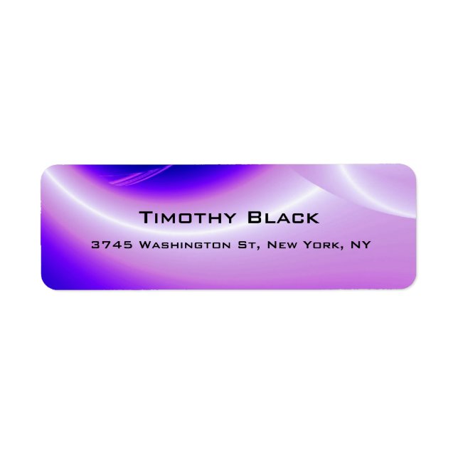 Creative Professional Digital Modern Style Label (Front)