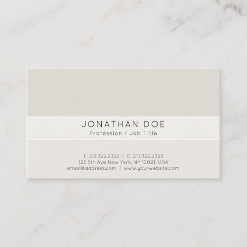 Creative Professional Stylish Harmonic Colors Business Card