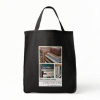 creative reading tote bag
