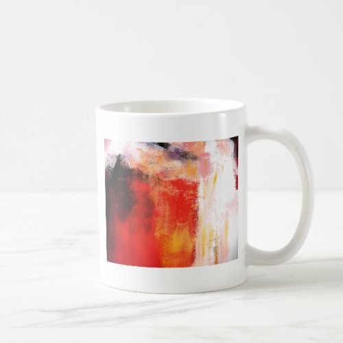 Creative Red Abstract Coffee Mug