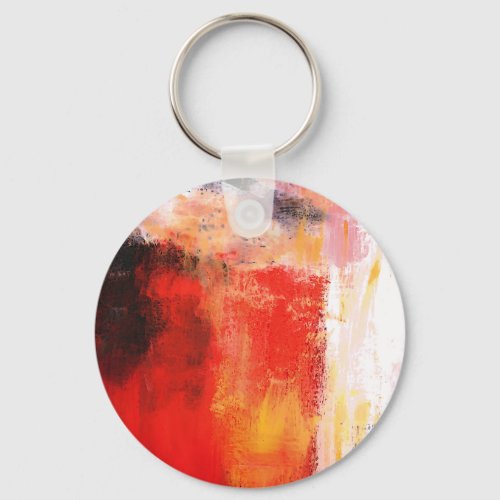 Creative Red Abstract Keychain