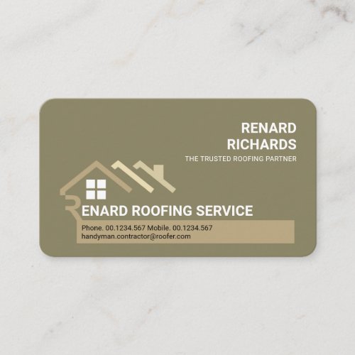 Creative Rooftop Letter_R Roofing Business Card