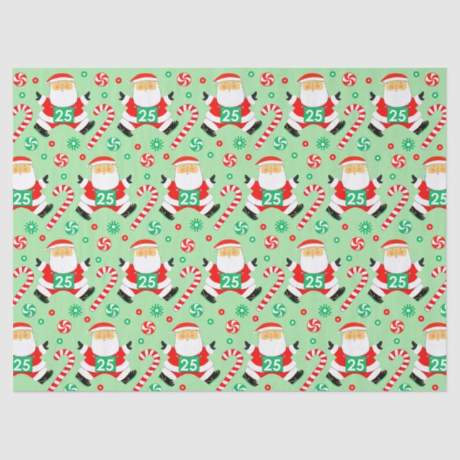 Creative Runner Holiday Gift Tissue Paper (Front)