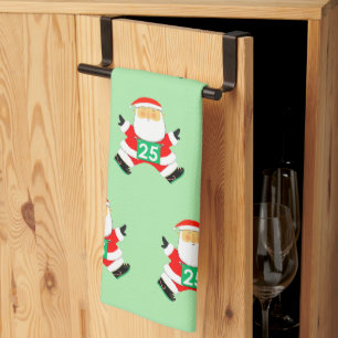 Creative Running Holiday Gift Kitchen Towel