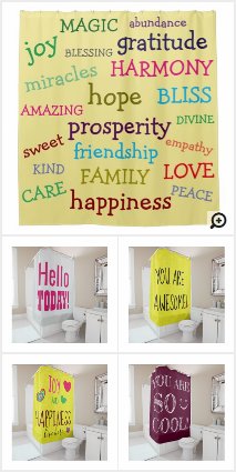 Creative Shower Curtains
