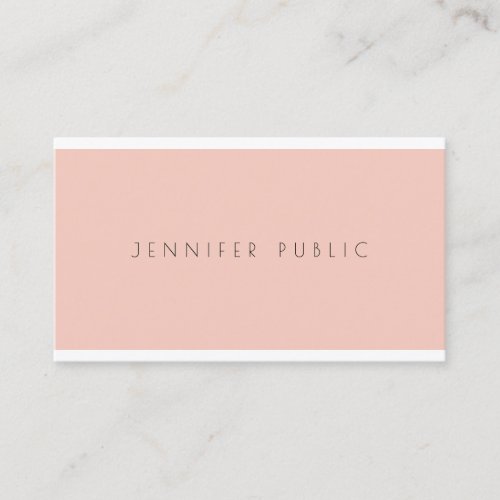 Creative Simple Design Professional Modern Luxury Business Card