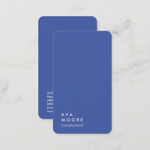 Creative Simple Plain Medium Gray Trendy Business Card