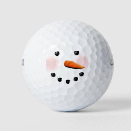 Creative Snowman Golf Balls