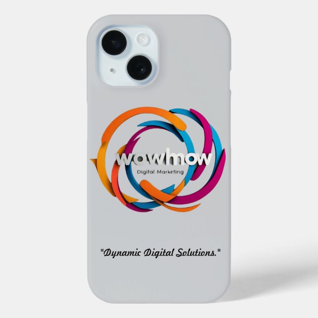 "Creative Solutions" Case-Mate iPhone Case (Back)