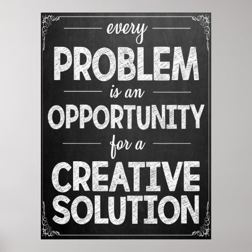 Creative Solutions Classroom Poster
