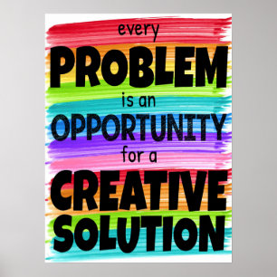 Creative Solutions Rainbow Classroom Poster