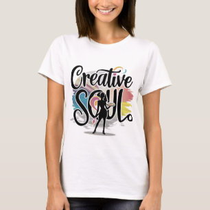 Creative Soul Vintage Artistic Woman gift T-Shirt