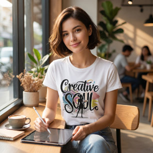 Creative Soul Vintage Artistic Woman gift T-Shirt