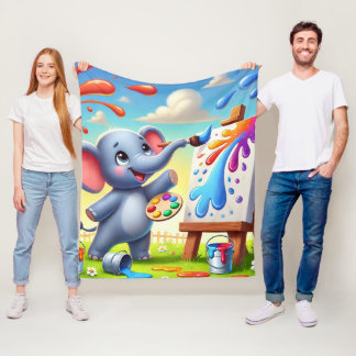 Creative Splash Fleece Blanket