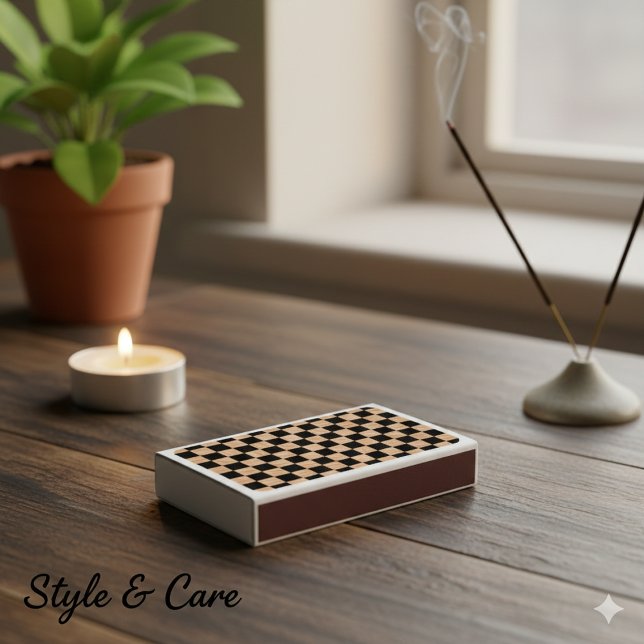 Creative Square Matchbox Pattern Featuring Checker Matchboxes (Creative Square Matchbox Pattern Featuring Checker Matchboxes)