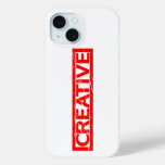 Creative Stamp iPhone 15 Case