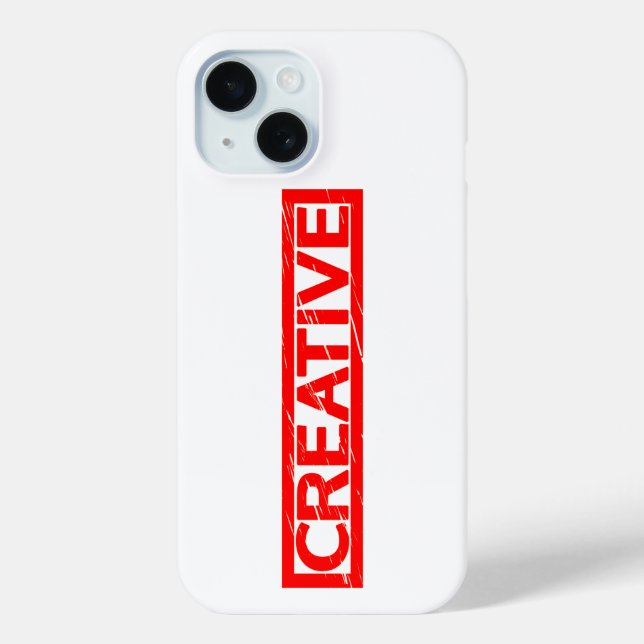 Creative Stamp Case-Mate iPhone Case (Back)