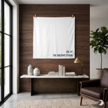 Creative Studio Minimalist Text White