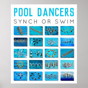 Creative Swimming Poster