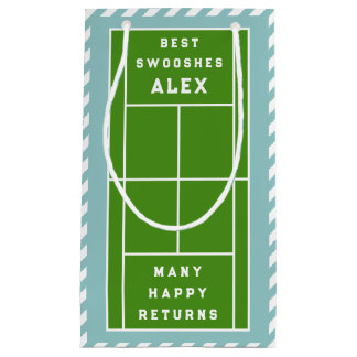 Creative Tennis Birthday Small Gift Bag