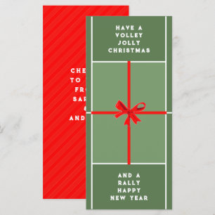 Creative Tennis Christmas Cards