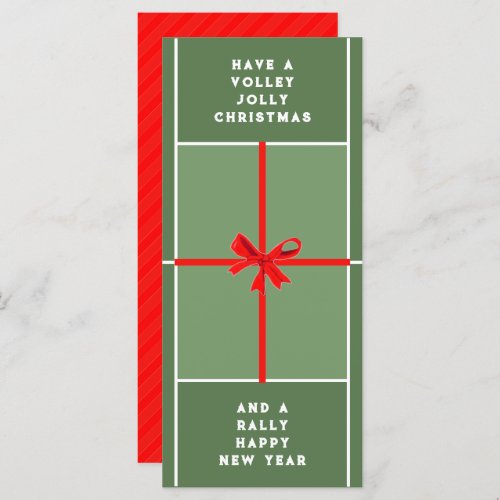 Creative Tennis Christmas Cards