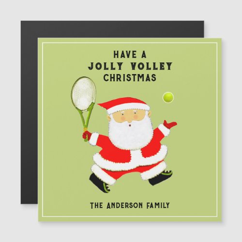 Creative Tennis Holiday Cards