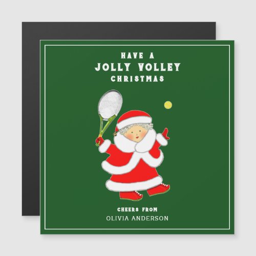 Creative Tennis Holiday Christmas Cards