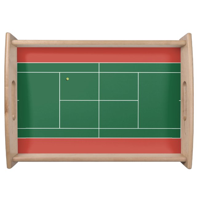 Creative Tennis Serving Tray (Front)