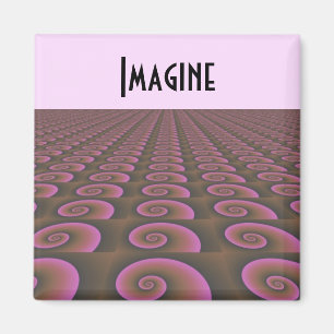 Creative Thinking Motivational Design Magnet