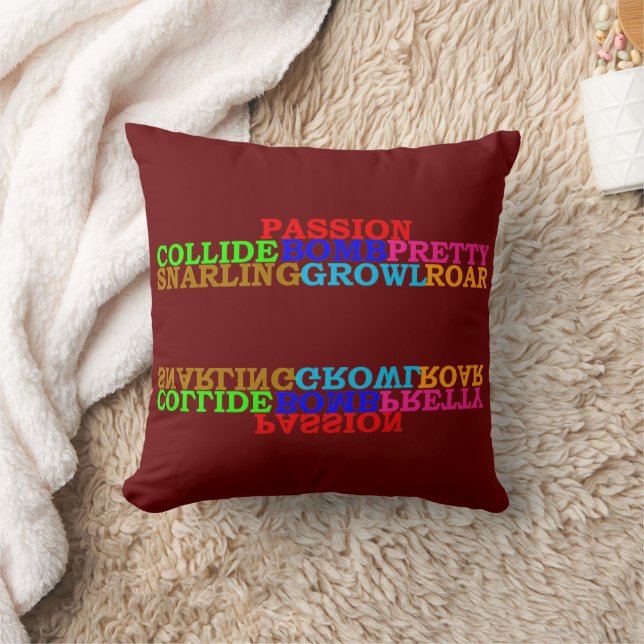 Creative Transformation  Throw Pillow (Blanket)