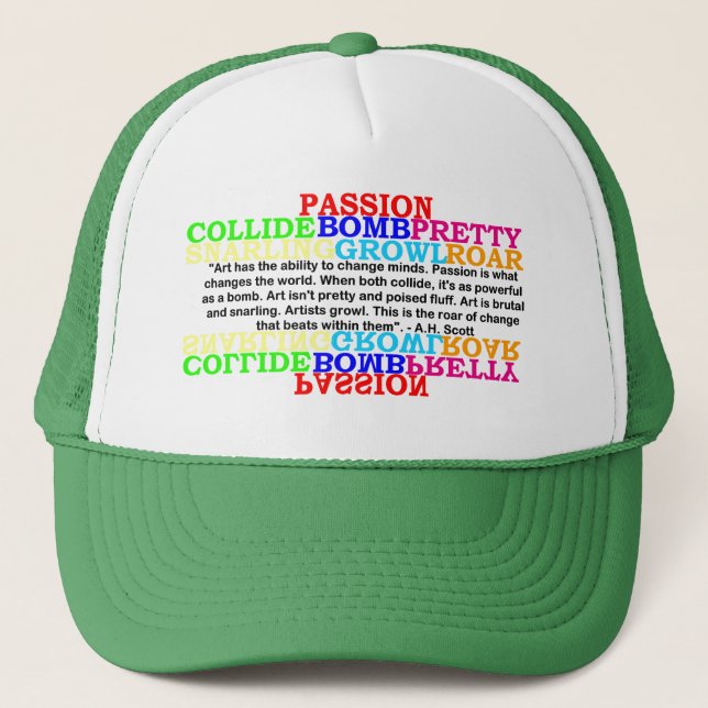 Creative Transformation  Trucker Hat (Front)