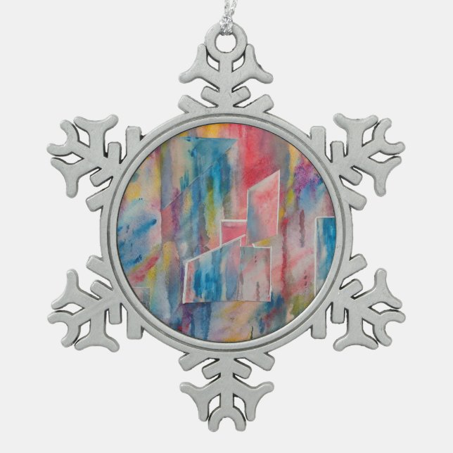 "Creative Utopia" Snowflake Ornament (Front)