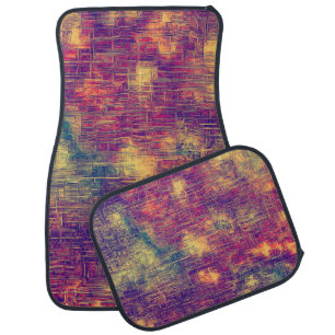 Creative vintage surface texture, close up grunge car floor mat