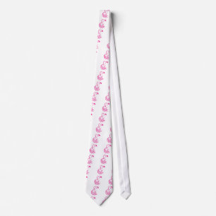 Creative Vulture Illustration Neck Tie