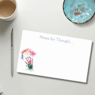 Creative Watercolor Stationery  Post-it Notes