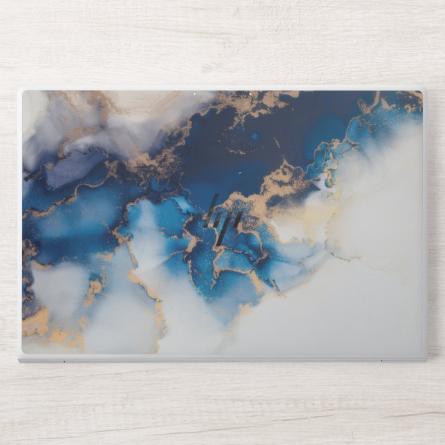 Creative Waterproof Laptop Sticker  Stylish Laptop HP Laptop Skin (Front)