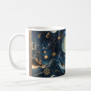 Creative wrapping papers coffee mug