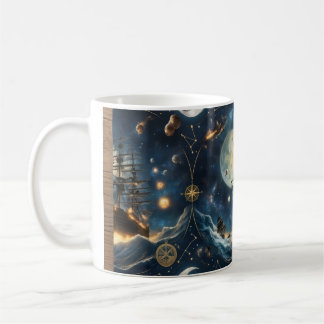 Creative wrapping papers coffee mug