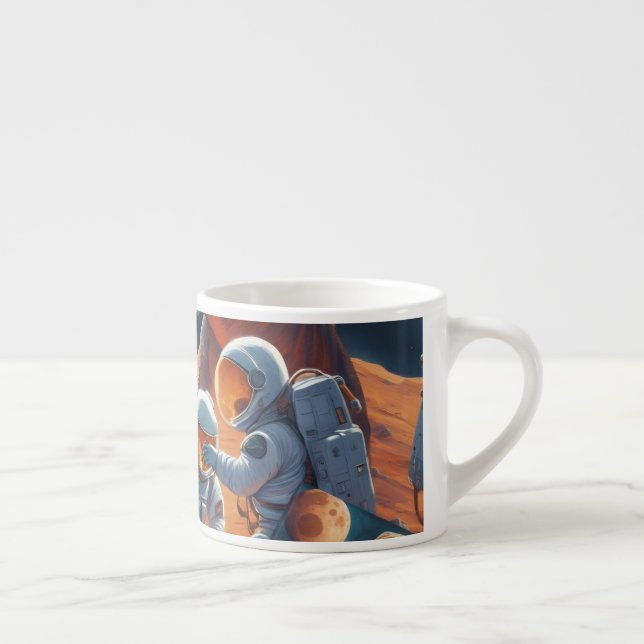 Creative wrapping papers espresso cup (Right)