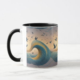 Creative wrapping papers mug