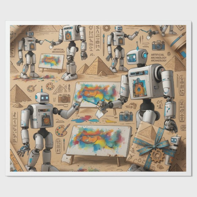 Creative wrapping papers paper (Flat)