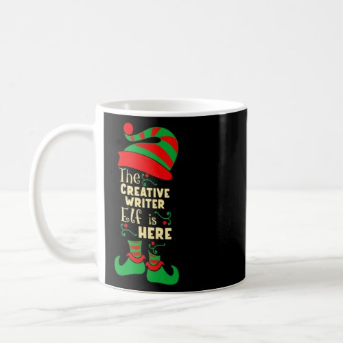 Creative Writer Elf Christmas Matching Family Chri Coffee Mug